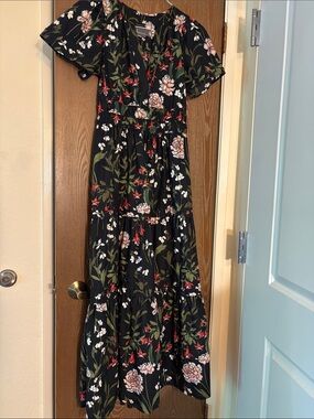 Black Anthropologie Floral Dress for Sale up to 90% Off: Poshmark